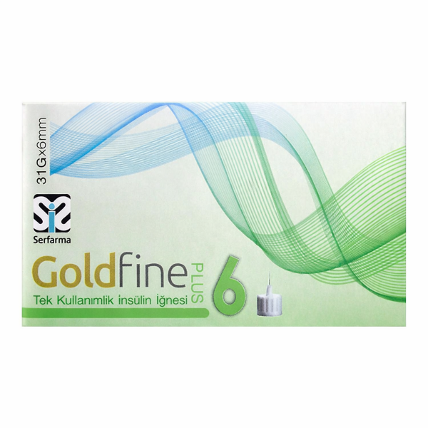 Goldfine Plus İnsülin İğne Ucu 31G 6mm